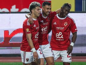 شاهد.. الأهلي يعبر وادي دجلة بثلاثية والوافد الجديد يترك بصمته