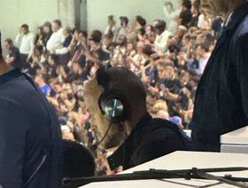 على طريقة مدربي الرغبي.. لويس إنريكي يقود فريقه من المدرجات