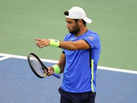 الإيطالي بيريتيني ينسحب من بطولة أميركا المفتوحة للتنس