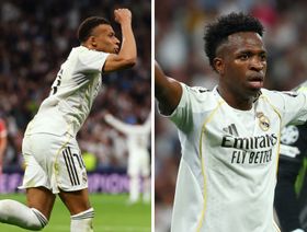 رغم هزيمة ريال مدريد.. مبابي وفينيسيوس يتحديان بايرن ميونيخ