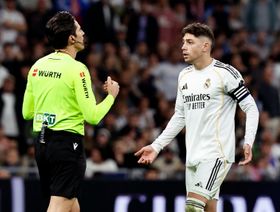 إيقاف فالفيردي مباراة واحدة بعد طرده أمام أتلتيكو مدريد