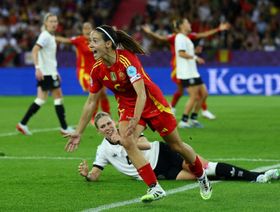 بهدف بونماتي القاتل.. إسبانيا تقهر ألمانيا وتتأهل لنهائي يورو السيدات