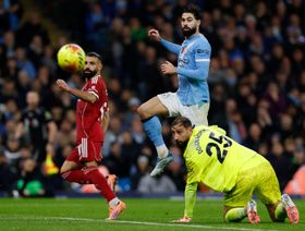 بعد توقف السلسلة.. كم عدد أهداف محمد صلاح في شباك مانشستر سيتي؟