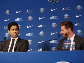 ناصر الخليفي رئيس باريس سان جيرمان يتجاهل ليونيل ميسي