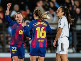 سيدات برشلونة يحسمن الكلاسيكو أمام ريال مدريد بثلاثية