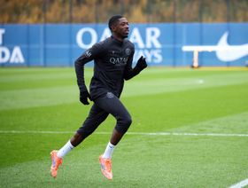 المرض يحرم باريس سان جيرمان من خدمات ديمبيلي في دوري أبطال أوروبا