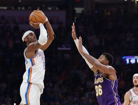 NBA.. جيلجيوس ألكسندر يقود ثاندر لسحق ليكرز بفارق 29 نقطة