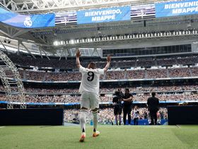 حفل تقديم أسطوري لكيليان مبابي في ريال مدريد