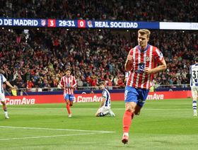 أتلتيكو مدريد يكتسح سوسيداد بسوبر هاتريك سورلوث
