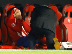 ضربة موجعة لأتلتيكو مدريد بإصابة موراتا قبل لقاء الإنتر