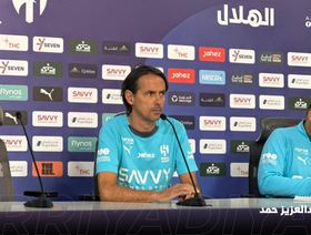 إنزاغي: مواجهة الشباب صعبة وسالم الدوسري تدرب مع المجموعة