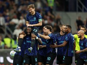 شاهد.. قذائف إنتر ميلان تدك كالياري