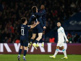 شاهد.. باريس سان جيرمان يكتسح مارسيليا بخماسية ويستعيد صدارة الدوري