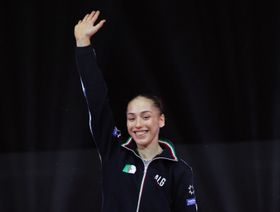 الجزائرية نمور تتوج بذهبية ثانية في كأس العالم للجمباز الفني