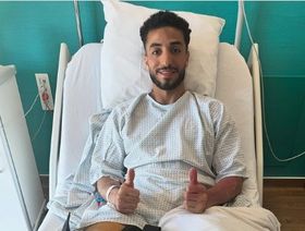 المصري عبد المنعم لاعب نيس يجري عملية الرباط الصليبي