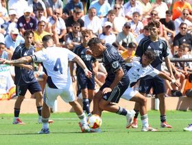 هدفان للمغربي رشاد فتال في أول مباراة مع رديف ريال مدريد