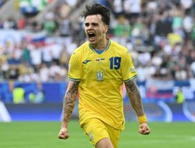شابارينكو أفضل لاعب في مباراة أوكرانيا وسلوفاكيا