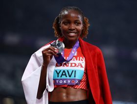 البحرينية وينفريد يافي تحصد فضية 3 آلاف متر موانع ببطولة العالم