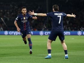 شاهد.. تسديدة "دوي" تمنح سان جيرمان التفوق على ليفربول بالشوط الأول