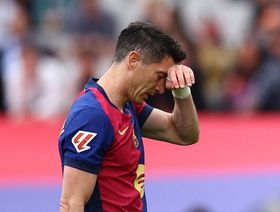 صدمة لبرشلونة بسبب غياب ليفاندوفسكي المحتمل عن الكلاسيكو