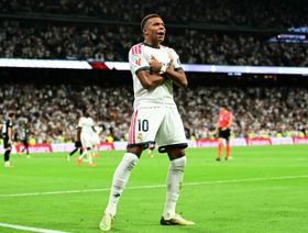 شاهد.. هاتريك مبابي يقود ريال مدريد لاكتساح ريال سوسيداد في الليغا