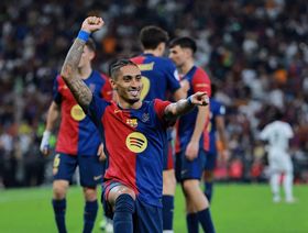 الشوط الأول.. ريمونتادا نارية لبرشلونة في نهائي سوبر إسبانيا