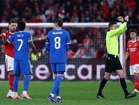 إنفانتينو يشيد بحكم مباراة الريال وبنفيكا بعد تفعيل "بروتوكول مكافحة العنصرية"