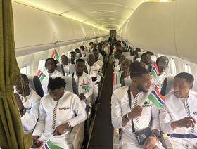 غامبيا تسافر إلى كأس أمم إفريقيا بعد أزمة الطائرة 