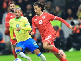 مباراة للتاريخ.. تونس توقف البرازيل بهدف حازم المستوري