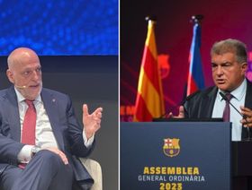 لابورتا: الدوري الإسباني محظوظ بتيباس وريال مدريد يريد تدمير كل شيء