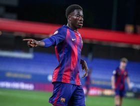 "تونكارا" جوهرة برشلونة الجديدة يدوّن اسمه في تاريخ النادي