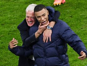 مبابي: تدريب ديشان لمنتخب إيطاليا سيكون كارثياً