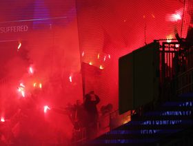 لانس الفرنسي مهدد بـ"عقوبة قاسية" بسبب أحداث مباراة بروج