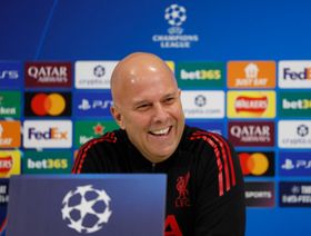 سلوت: التاريخ أثبت أننا أقوى بملعبنا ويجب التأكيد أمام غلطة سراي