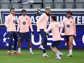 بدون غارسيا.. تشكيلة برشلونة الأساسية بمواجهة نيوكاسل في دوري الأبطال