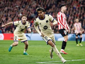 شاهد.. لامين يامال يقهر بلباو بتسديدة مذهلة وبرشلونة يعزز الصدارة