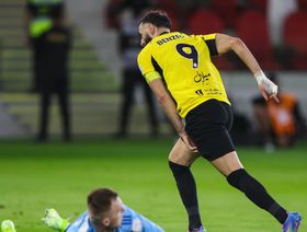 بنزيما الأفضل وروداك الأسوأ في مباراة الاتحاد والاتفاق