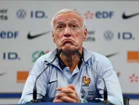 ديشان يخفي قلقه من غياب كيليان مبابي عن فرنسا أمام أيسلندا الجريئة