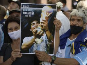 ورثة دييغو مارادونا يطلقون مجموعة من المنتجات الرسمية باسمه