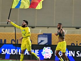 الحزم يحسم الديربي ضد الخلود والسومة يعزز رقمه التاريخي