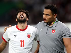 إصابة نجم منتخب الأردن يزن النعيمات بقطع في الرباط الصليبي