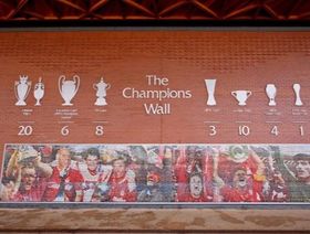 ليفربول ينشر شكل "حائط الأبطال" الجديد بعد التتويج بالدوري الإنجليزي