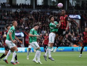 بورنموث يصبح ثالثاً وأستون فيلا يسجل لأول مرة في الدوري الإنجليزي