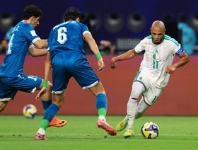 ياسين براهيمي: واثق من فوز الجزائر على الإمارات وسنسعد جمهورنا بكأس العرب