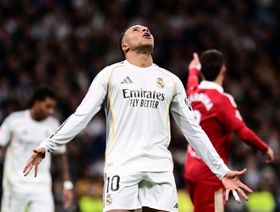 مبابي يعاني من إصابة في الركبة واحتمال غيابه عن ريال مدريد عدة أسابيع