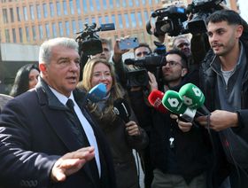 جوان لابورتا أمام قاضية التحقيق: مدفوعات نيغريرا لم تستهدف محاباة برشلونة