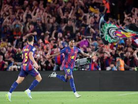 "ماراثون وليس سباق سرعة".. برشلونة يحتفل بحسم معركة الليغا