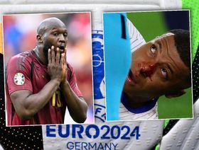 أبرز لقطات اليوم في يورو 2024.. نحس لوكاكو ودماء مبابي