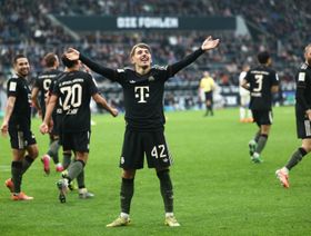 "13".. بايرن يعادل رقم ميلان القياسي