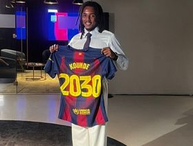 ماذا قال كوندي بعد توقيع عقده الجديد مع برشلونة حتى 2030؟